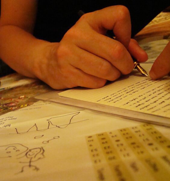 Diary writing in Lanzarote