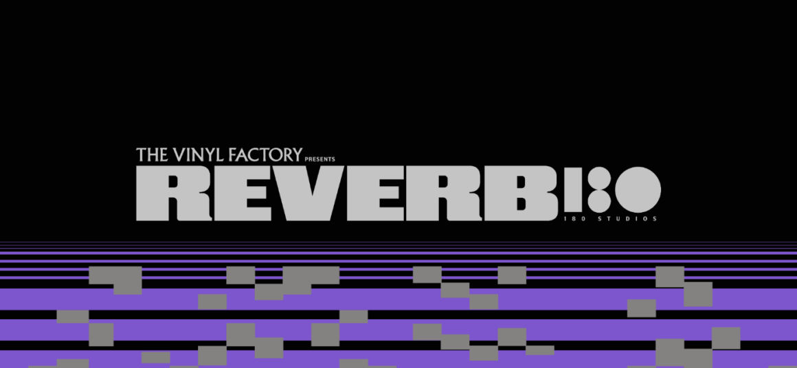 Graphical text promoting an exhibition called Reverb 180